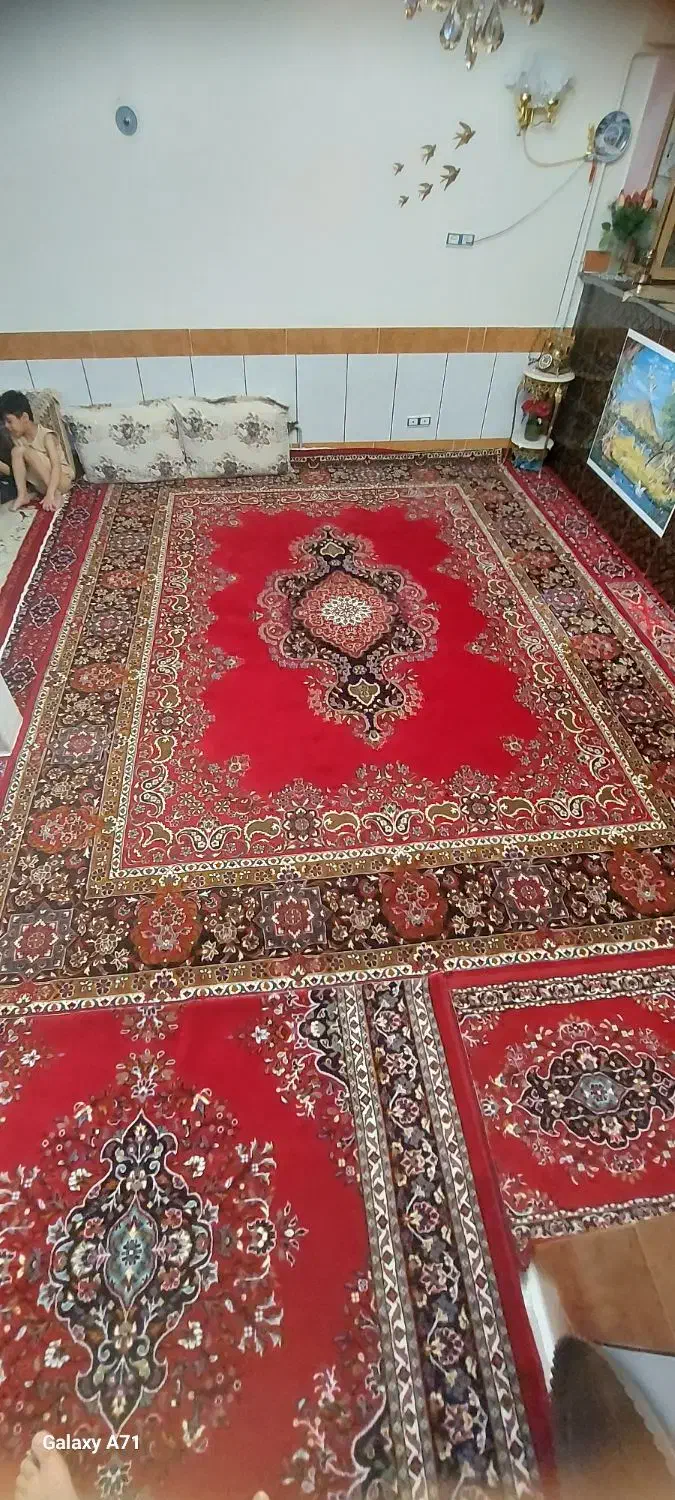 فرش ماشینی ۱۲ متری|فرش|قرچک, مهدیه|دیوار