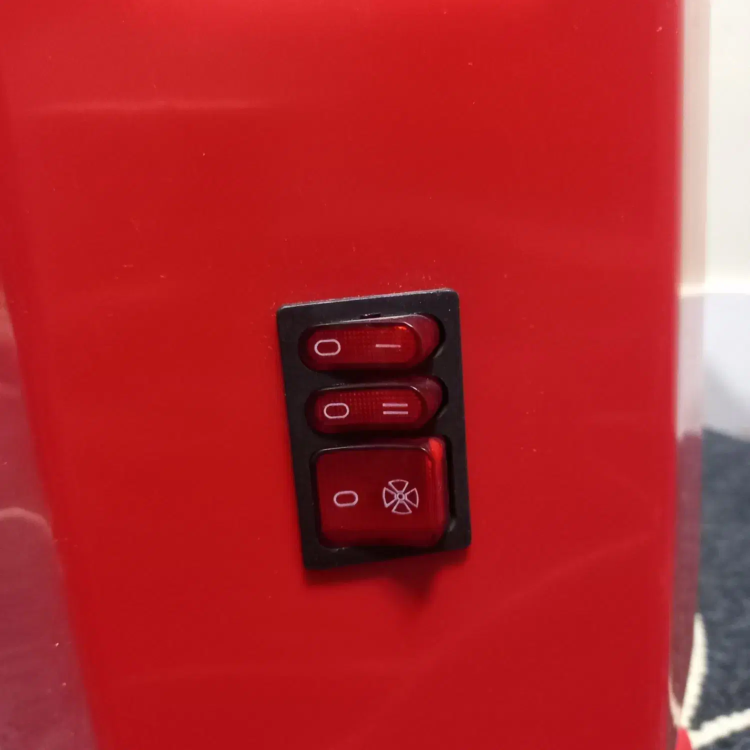 بخاری برقی فن دار|بخاری، هیتر، شومینه|شیراز, لاله|دیوار