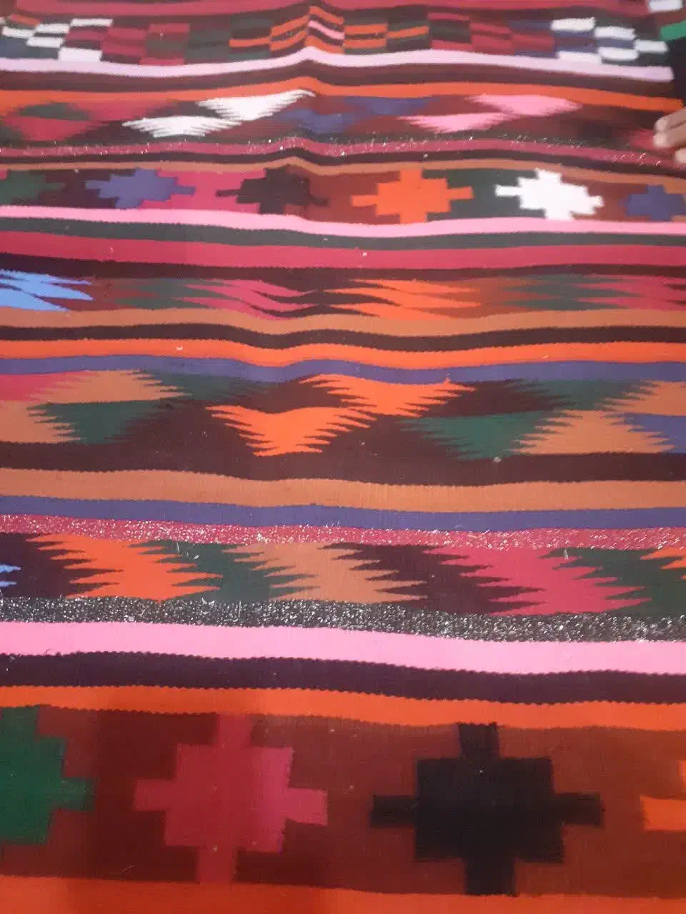 گلیمچه در رنگ های مختلف و زیبا پسند.|گلیم، جاجیم، گبه|قم, خاکفرج|دیوار