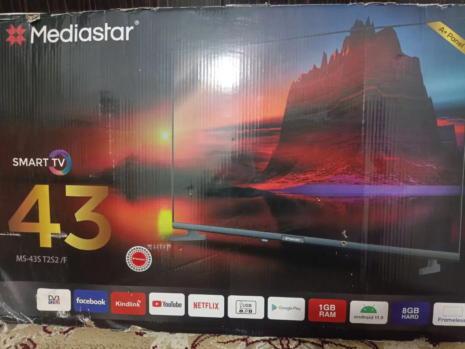 تلویزیون 43|تلویزیون و پروژکتور|خرمشهر, |دیوار