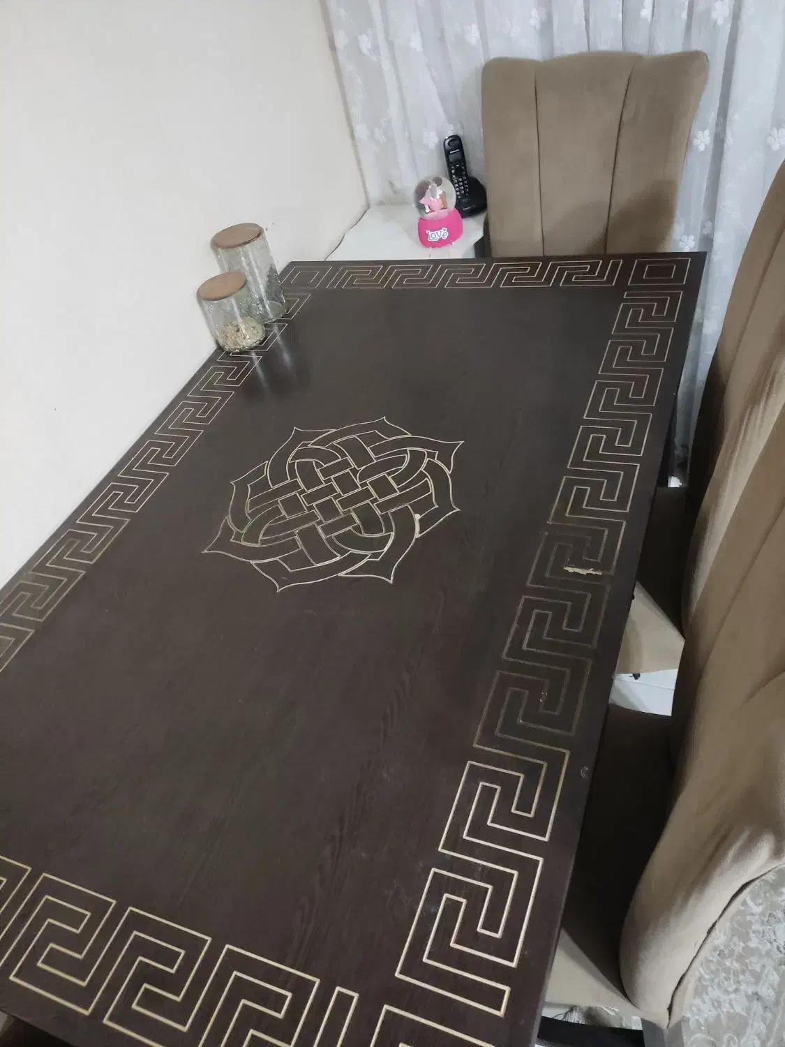 میز ناهار خوری چهار نفره|میز و صندلی غذاخوری|رشت, کوی مهر|دیوار