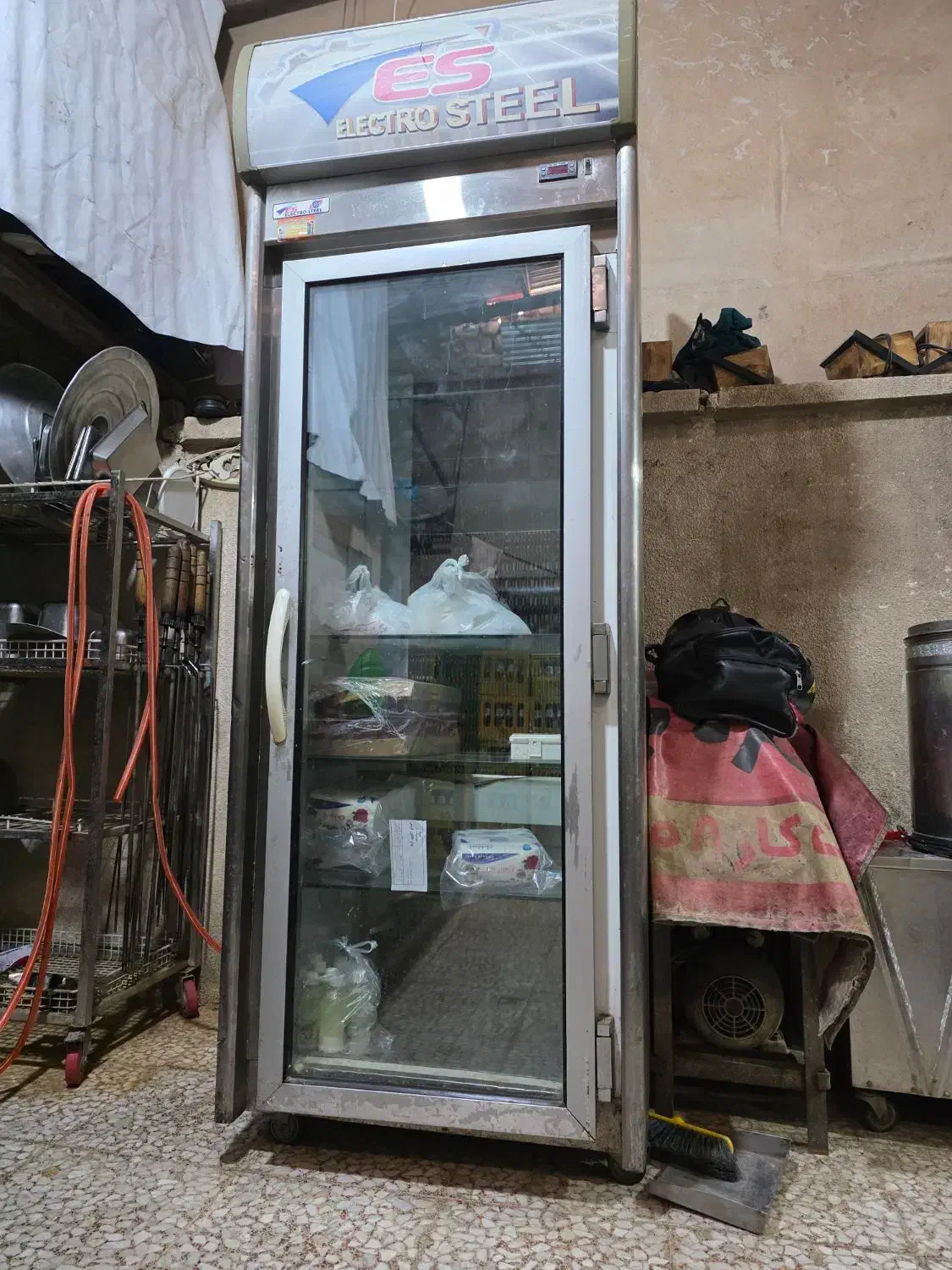 یخچال ایستاده تک درب الکترو استیل|فروشگاه و مغازه|قم, ولیعصر|دیوار