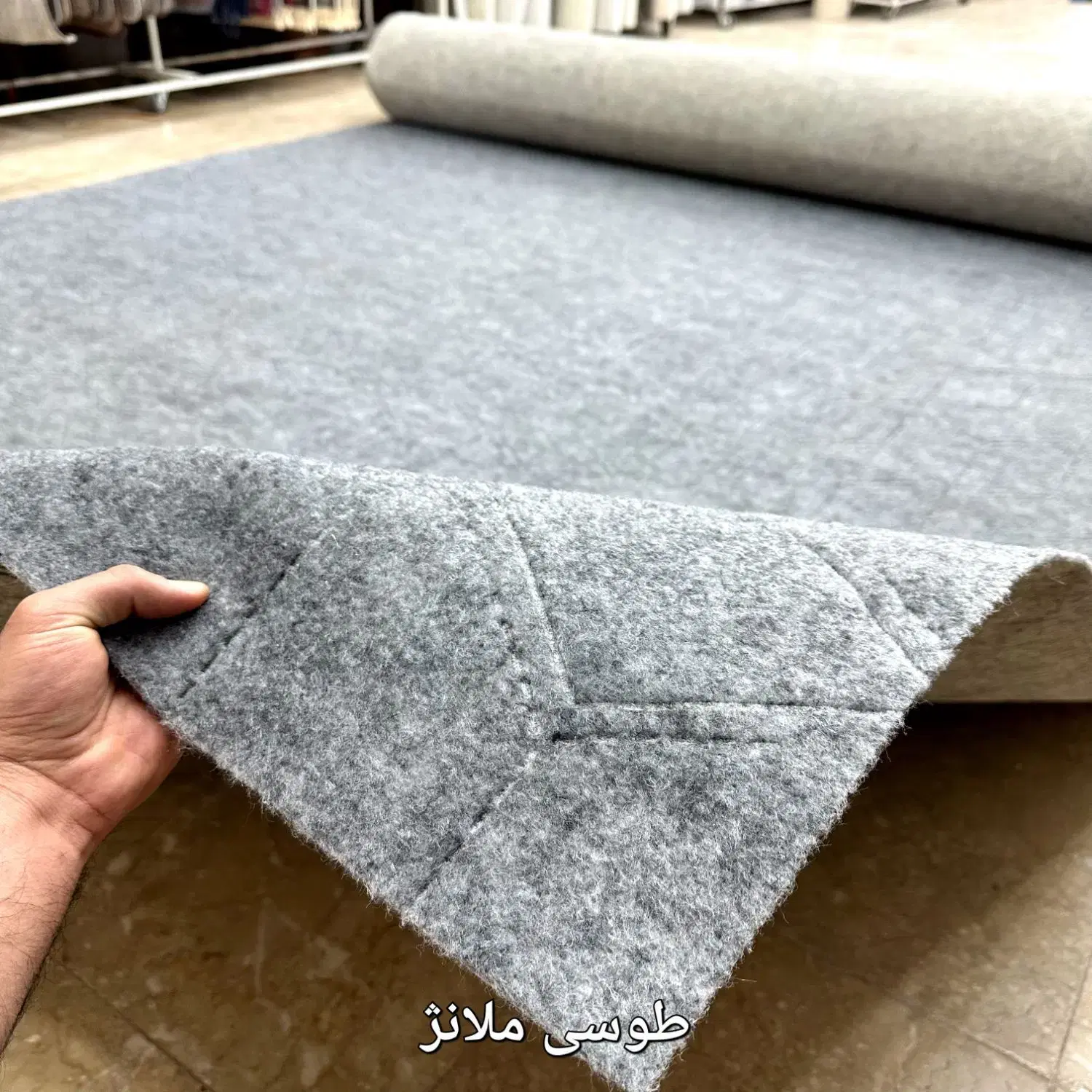 ** موکت نمدی طرح مروارید **|موکت|مشهد, توس (بلوار توس)|دیوار