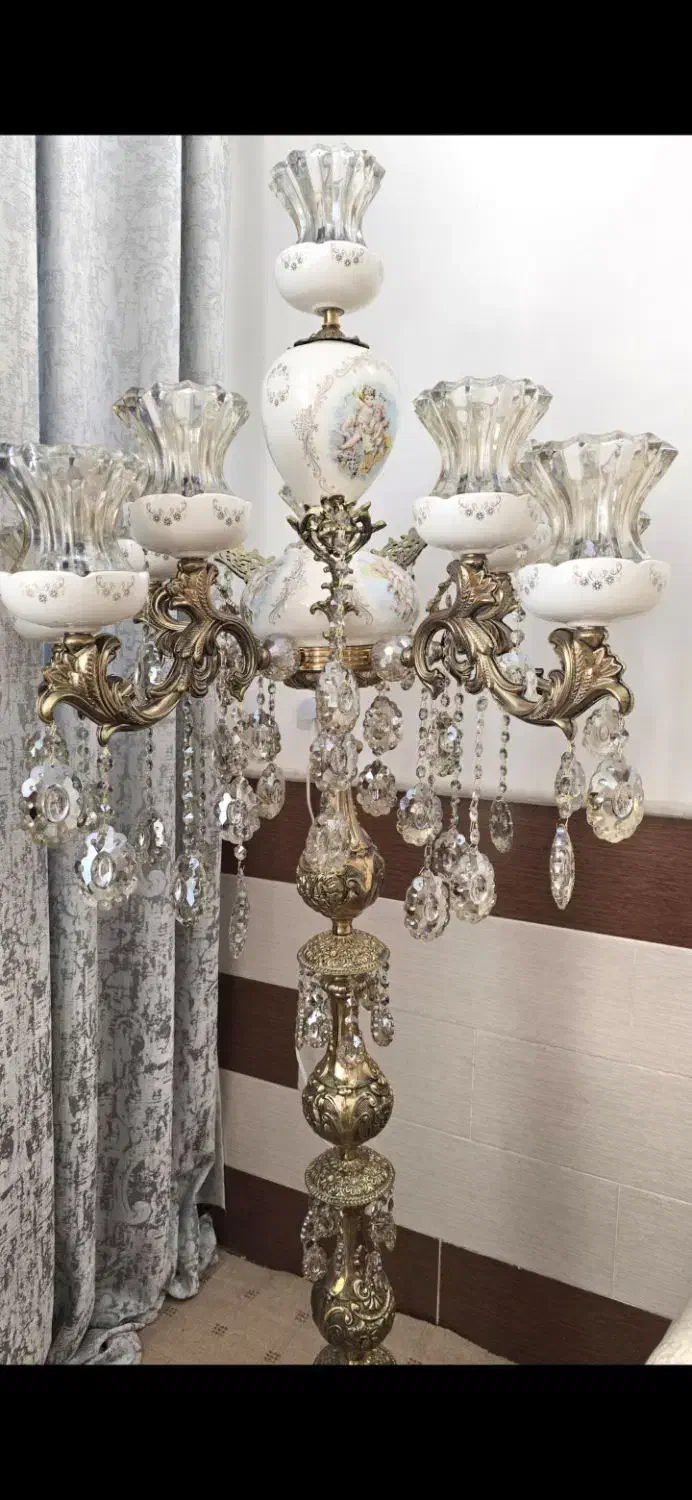 لوستر کنار سالنی|لوستر و چراغ آویز|قم, انصارالحسین|دیوار