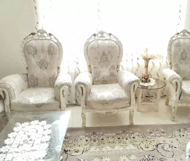 مبل سلطنتی و نهارخوری|مبلمان خانگی و میز عسلی|پرند, فاز ۴|دیوار