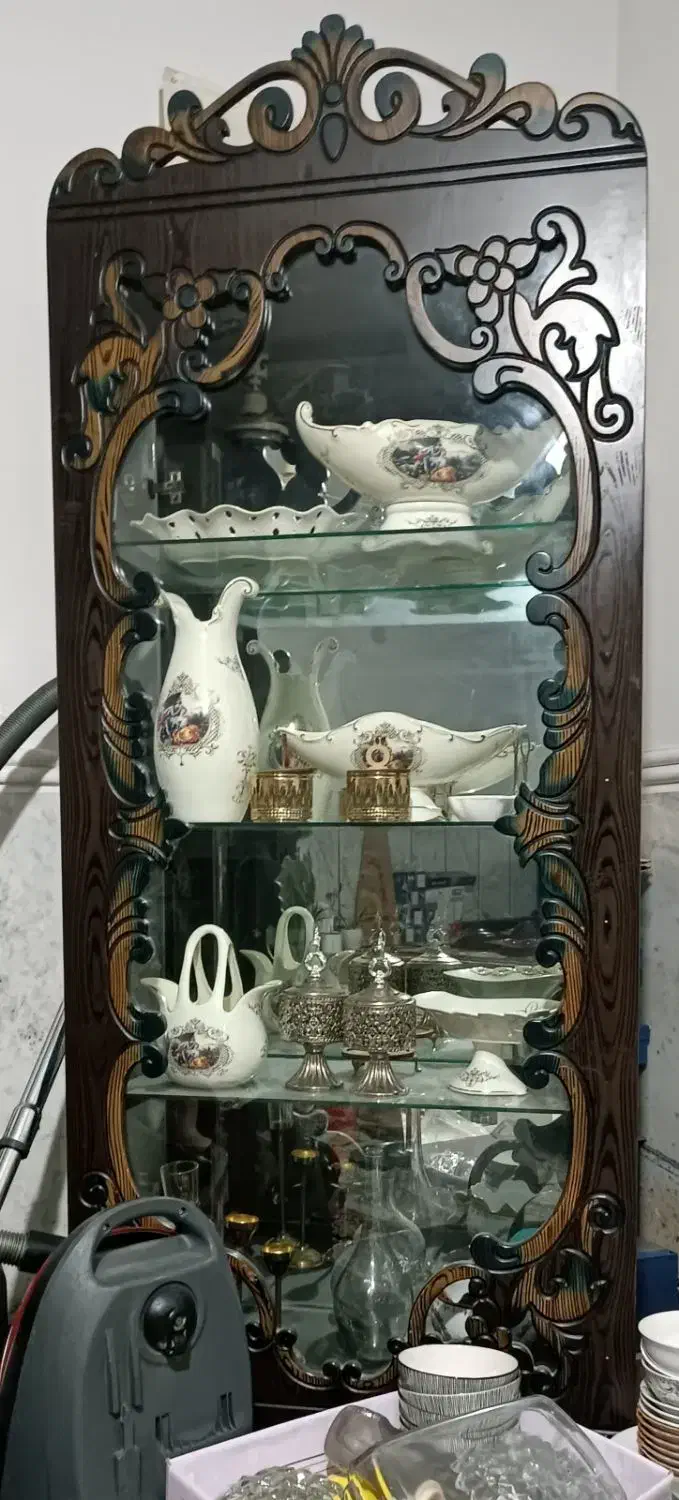 بوفه|بوفه، ویترین، کنسول|گنبد کاووس, |دیوار