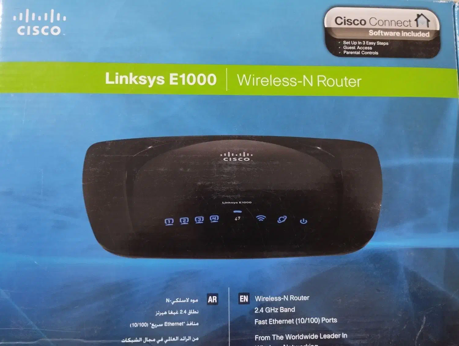 Linksys E1000/Wireless -N Router روتر سیسکو|مودم و تجهیزات شبکه|بیرجند, |دیوار