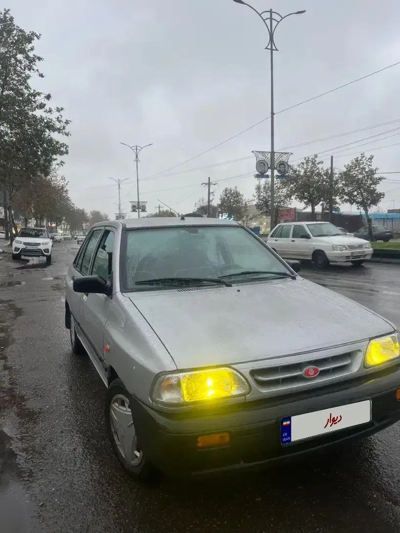 پراید مدل ۸۶ بی رنگ دوگانه کارخانه|خودرو سواری و وانت|رشت, بلوار گیلان|دیوار