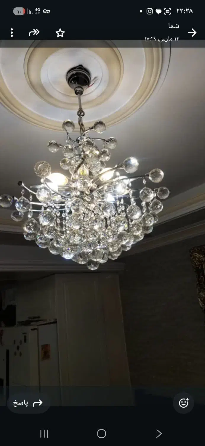 ۱ جفت لوستر در حد نو|لوستر و چراغ آویز|تهران, امیریه|دیوار