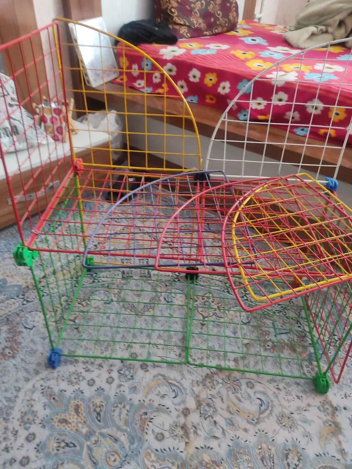 17تکه قفسه|کتابخانه، شلف، قفسه‌های دیواری|شاهین‌شهر, عطار|دیوار