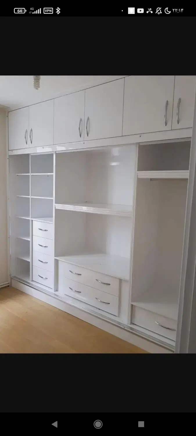 اجرا و نصب انواع کمد دیواری|جاکفشی، کمد، دراور|شهرکرد, |دیوار