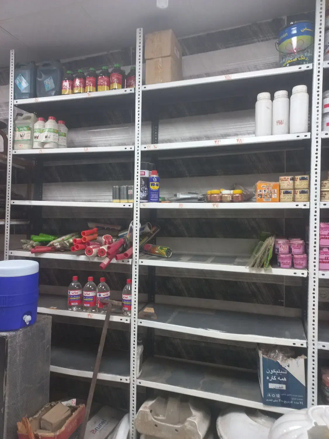 فروش کلی اجناس رنگ و ابزار فروشی|حراج|ماهدشت, |دیوار