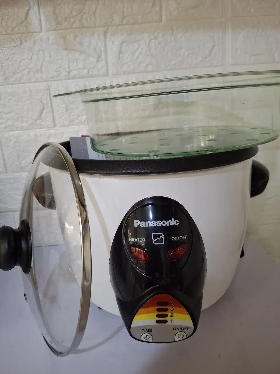 پلوپز بخارپز ۸نفره پاناسونیک اصل|اجاق گاز و لوازم برقی پخت‌وپز|فولادشهر, A4|دیوار