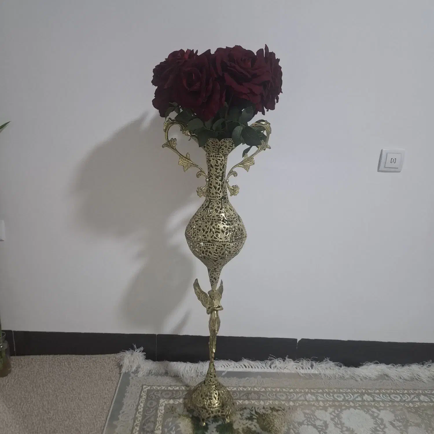 گلدان برنز|صنایع دستی و سایر لوازم تزئینی|کوهدشت, |دیوار