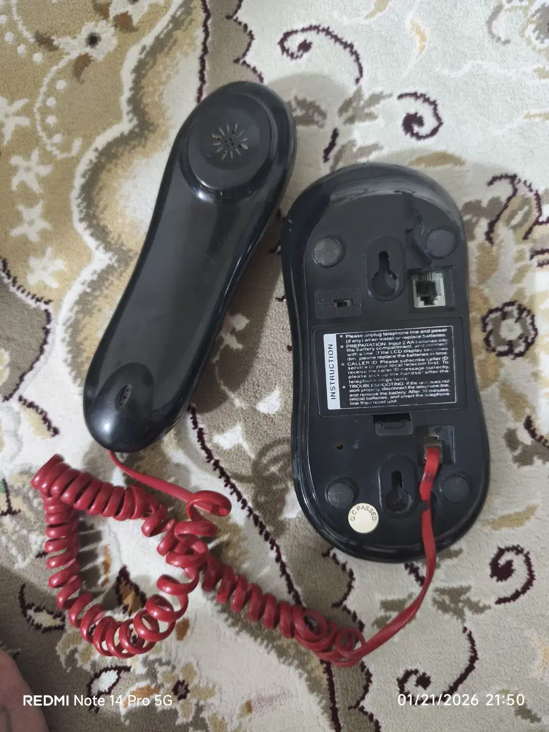 تلفن رومیزی قدیمی|تلفن رومیزی|تهران, امام زاده عبدالله|دیوار