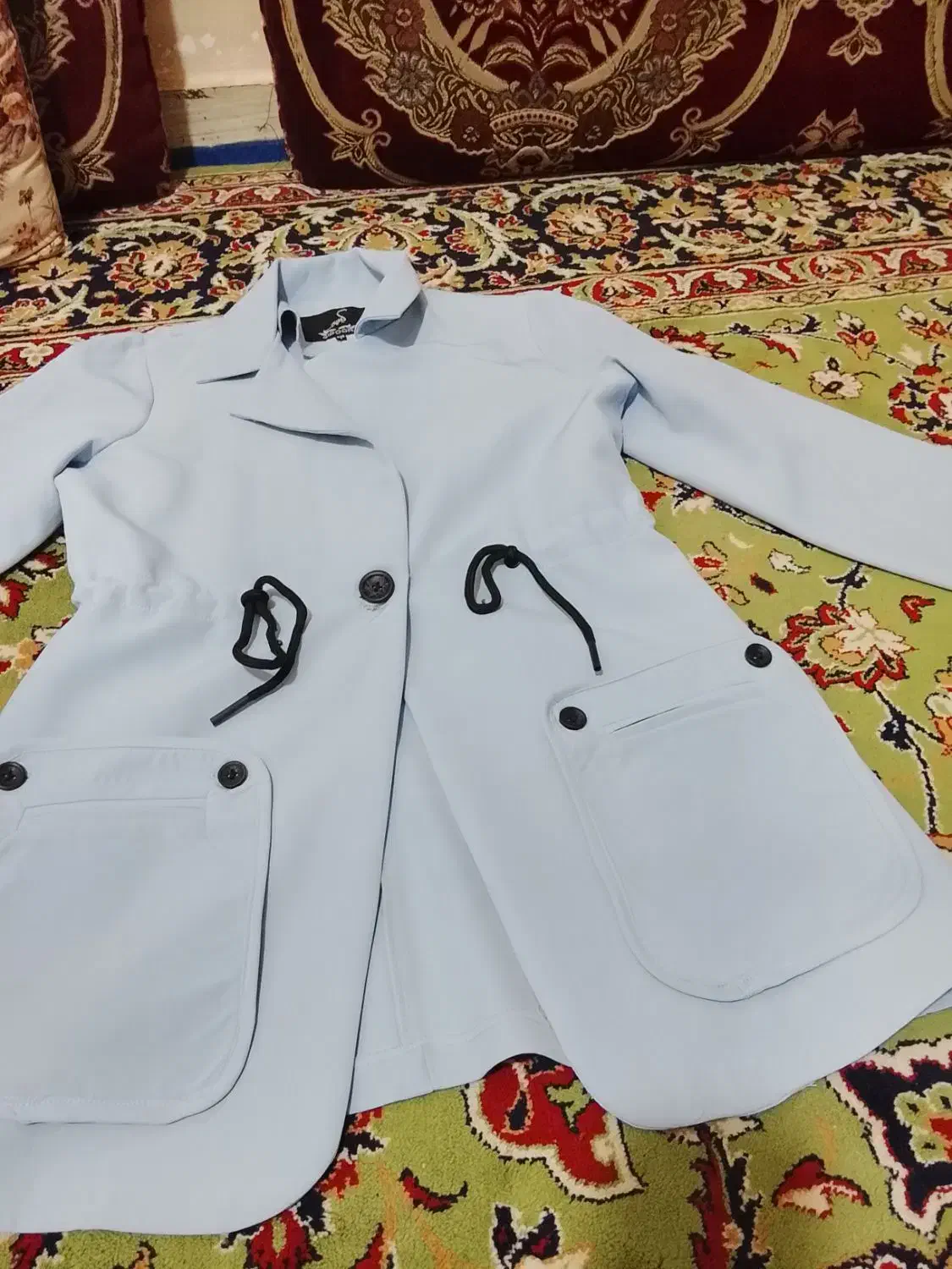 کت. مازاراتی رنگ آبی|لباس|آبادان, |دیوار