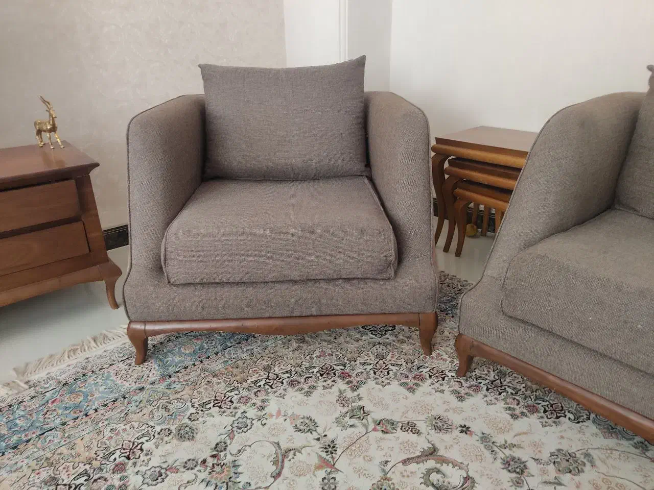 مبل نیم ست شرکت بالینکو|مبلمان خانگی و میز عسلی|قم, زنبیل آباد|دیوار