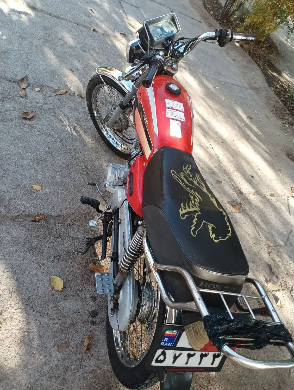 هندا ۲۰۰ در حدنو|موتورسیکلت|مشهد, ولیعصر (شهرک غرب)|دیوار