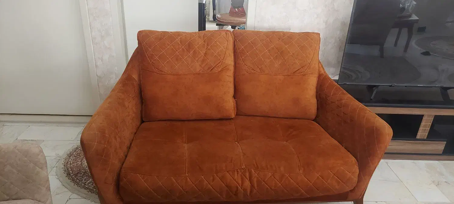 مبل ۷ نفره در حد نو فوری فروشی|مبلمان خانگی و میز عسلی|تهران, مجیدآباد|دیوار