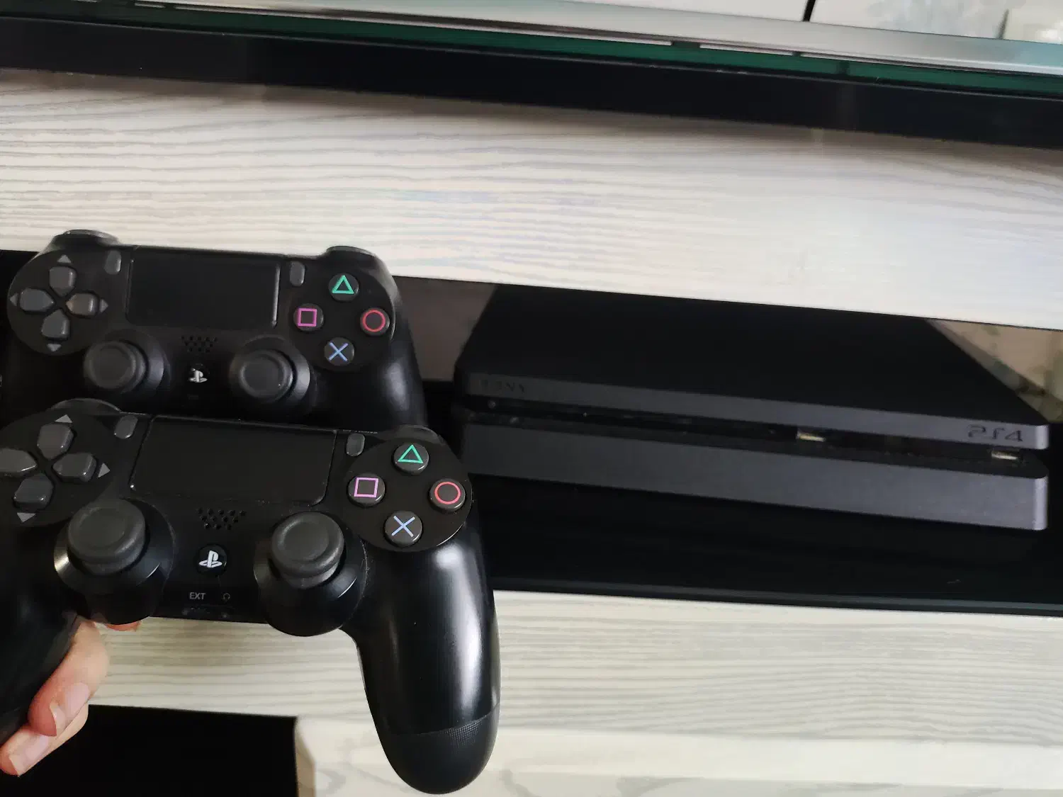 Ps4 slim 1 tra دو دسته|کنسول، بازی ویدئویی و آنلاین|بندر انزلی, سامانسر|دیوار