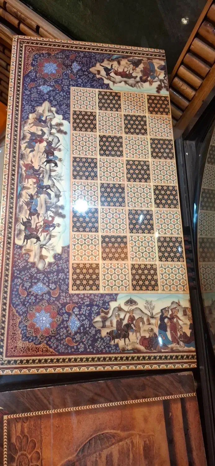 کشتی تخته نرد میز چوبی|کلکسیون و سرگرمی|محمدشهر, شهرک چمران|دیوار