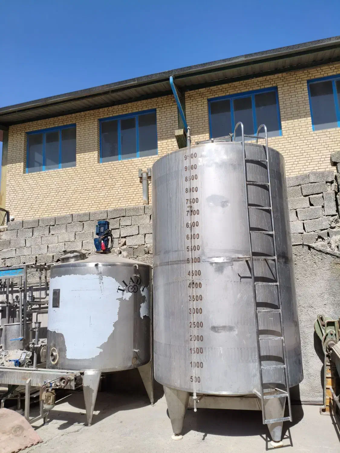 مخازن*استیل دست دوم*پروسس/میکسر*تانک شیمیای اسیدی|ماشینآلات صنعتی|چهاردانگه (تهران), |دیوار