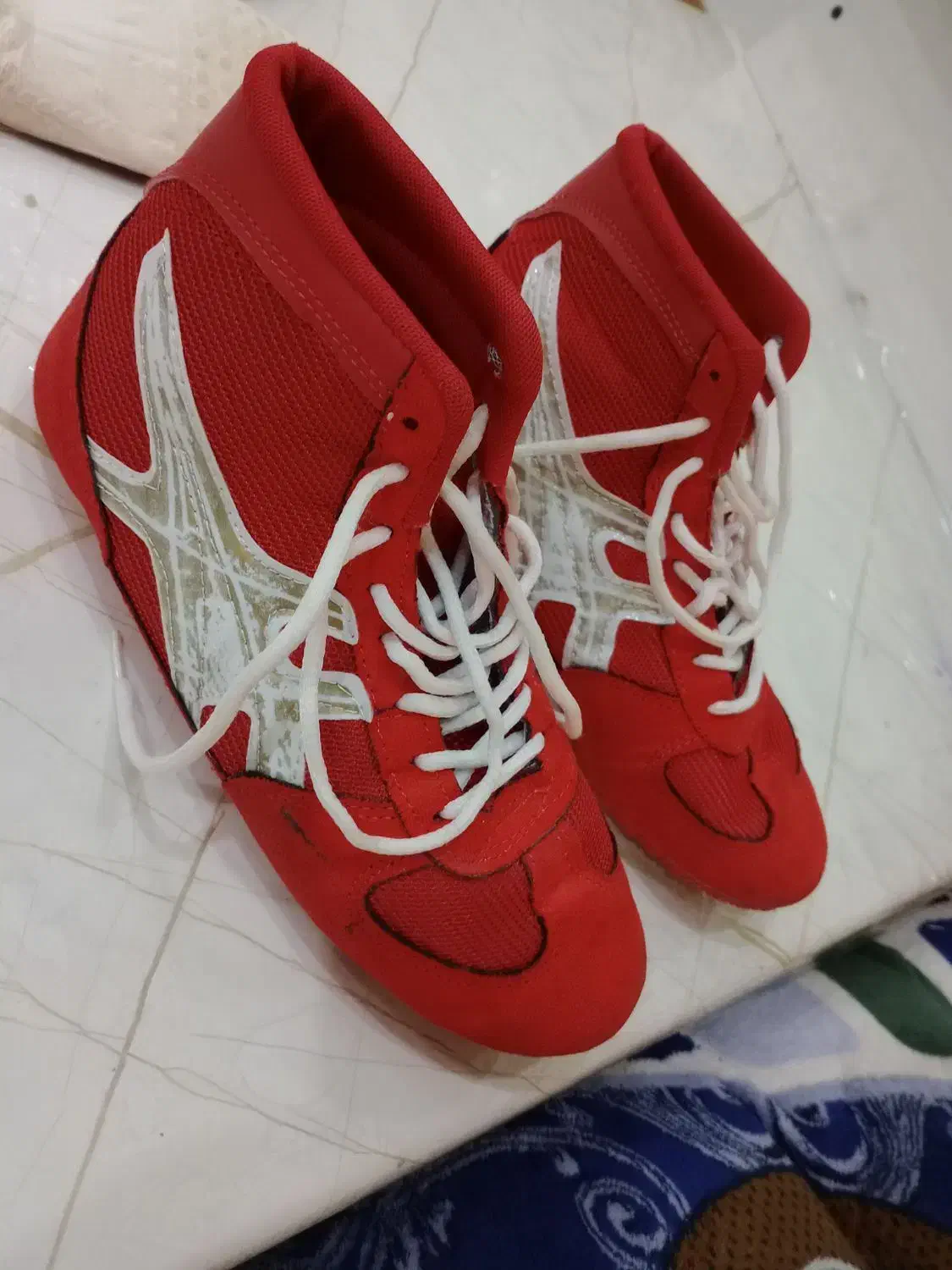 کفش کشتی نو سایز 40|کیف، کفش، کمربند|شاهدشهر, |دیوار