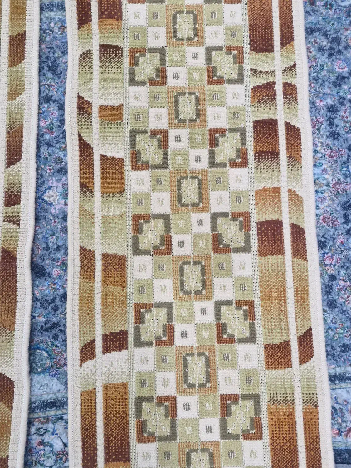 گلیم فرش روپله یه تیکه|گلیم، جاجیم، گبه|اسدآباد, |دیوار