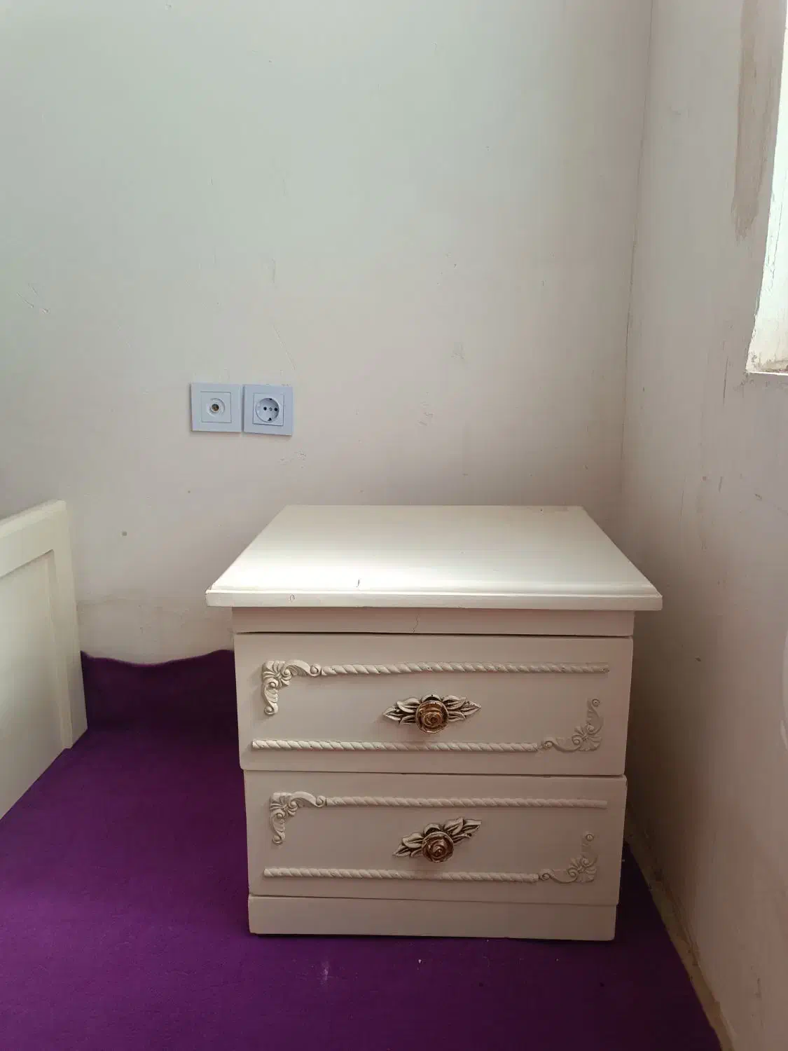 سرویس خواب کامل دو نفره چوبی|تخت و سرویس خواب|مراغه, |دیوار