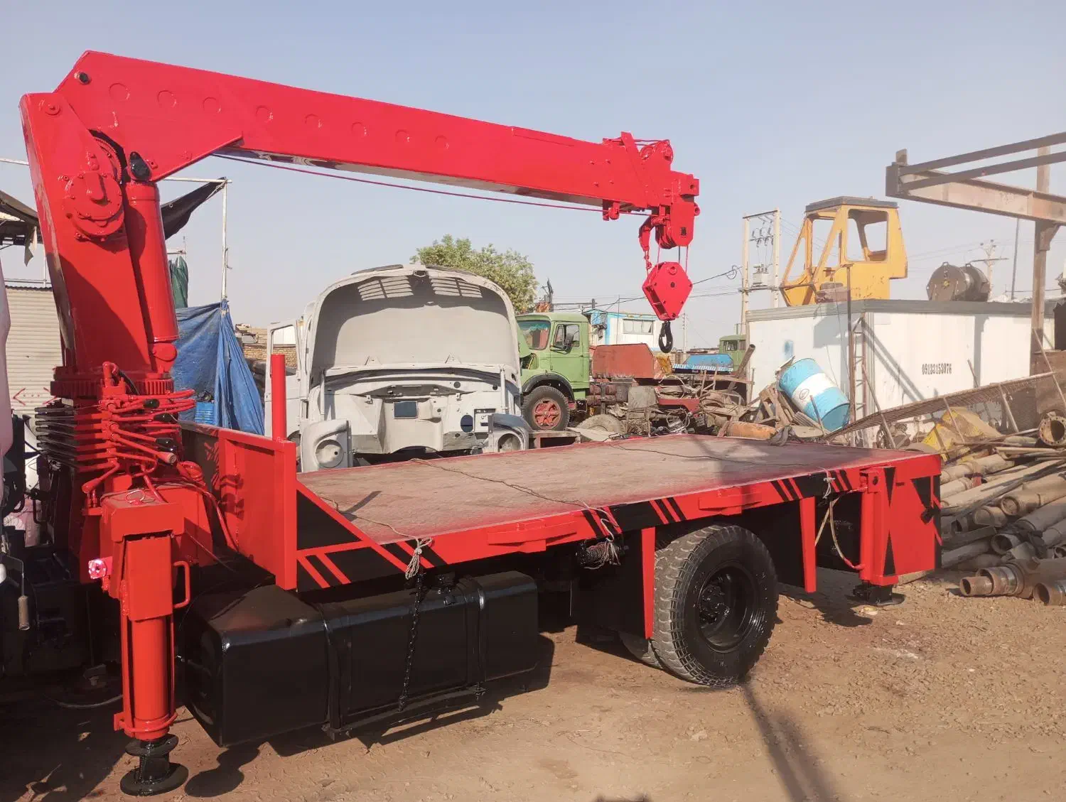 اجاره جرثقیل ۵تن و ۳تن|خدمات حمل و نقل|بندر کنگان, |دیوار