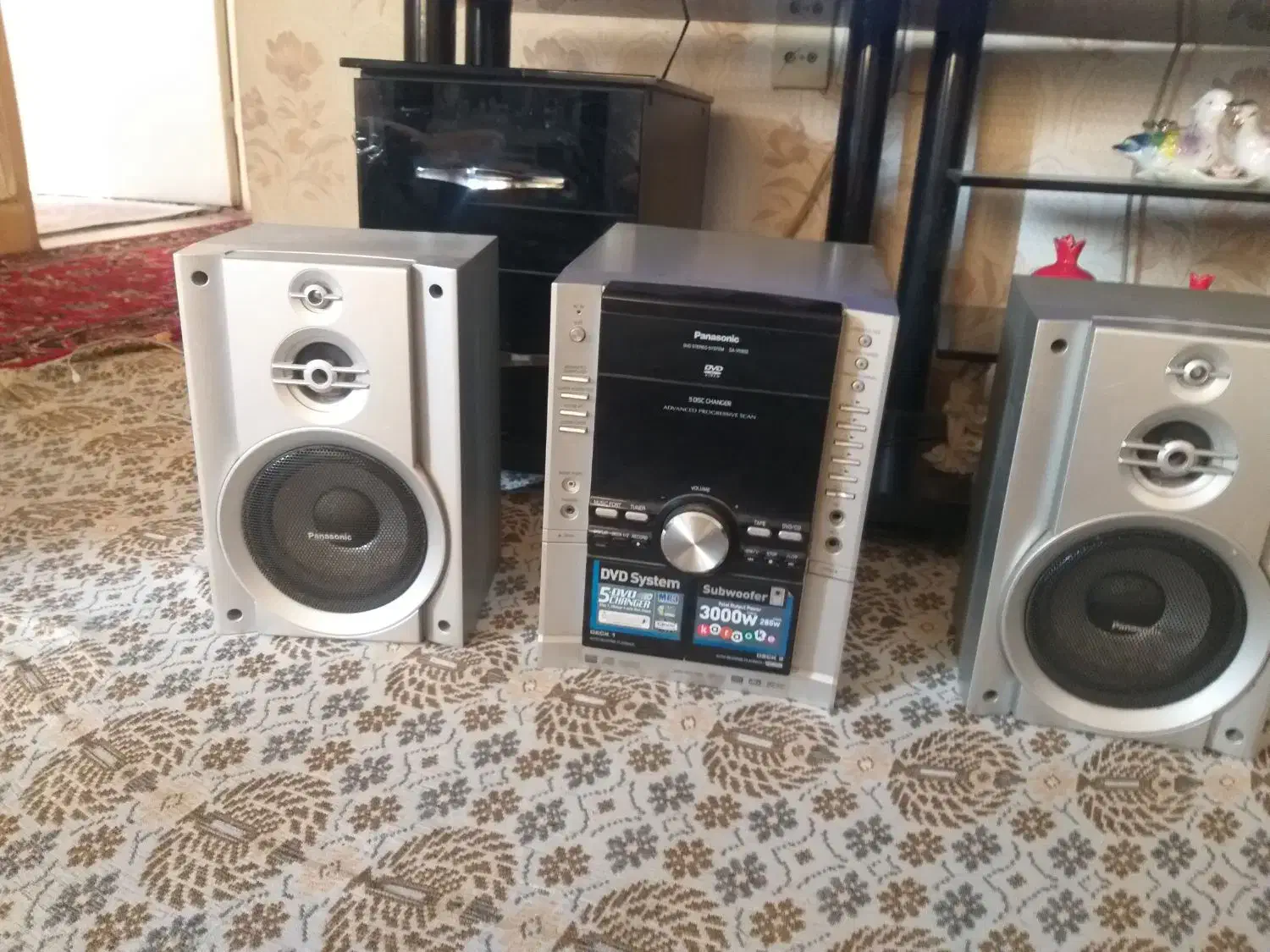 ضبط پاناسونیک|سیستم صوتی خانگی|تهران, شمشیری|دیوار