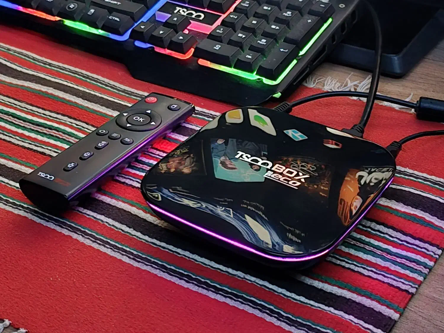 اندروید باکس تسکو مدل TAB ECO + اشتراک ویژه ۳ ماهه|تلویزیون و پروژکتور|مشهد, نیروی هوایی|دیوار