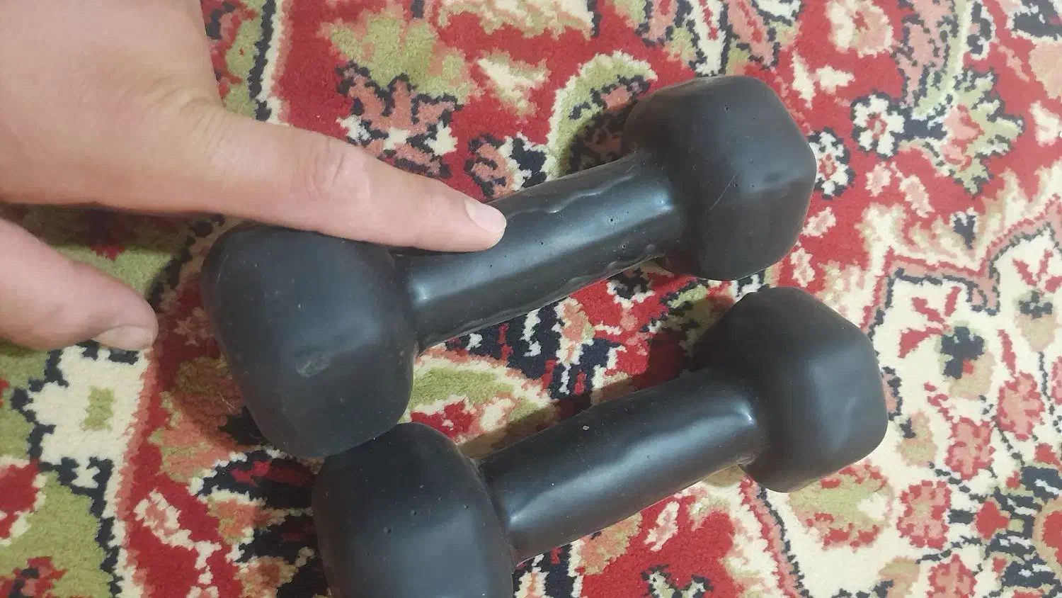 ۲ عدد دنبل ۲ کیلویی|تجهیزات ورزشی|بیلوار, |دیوار