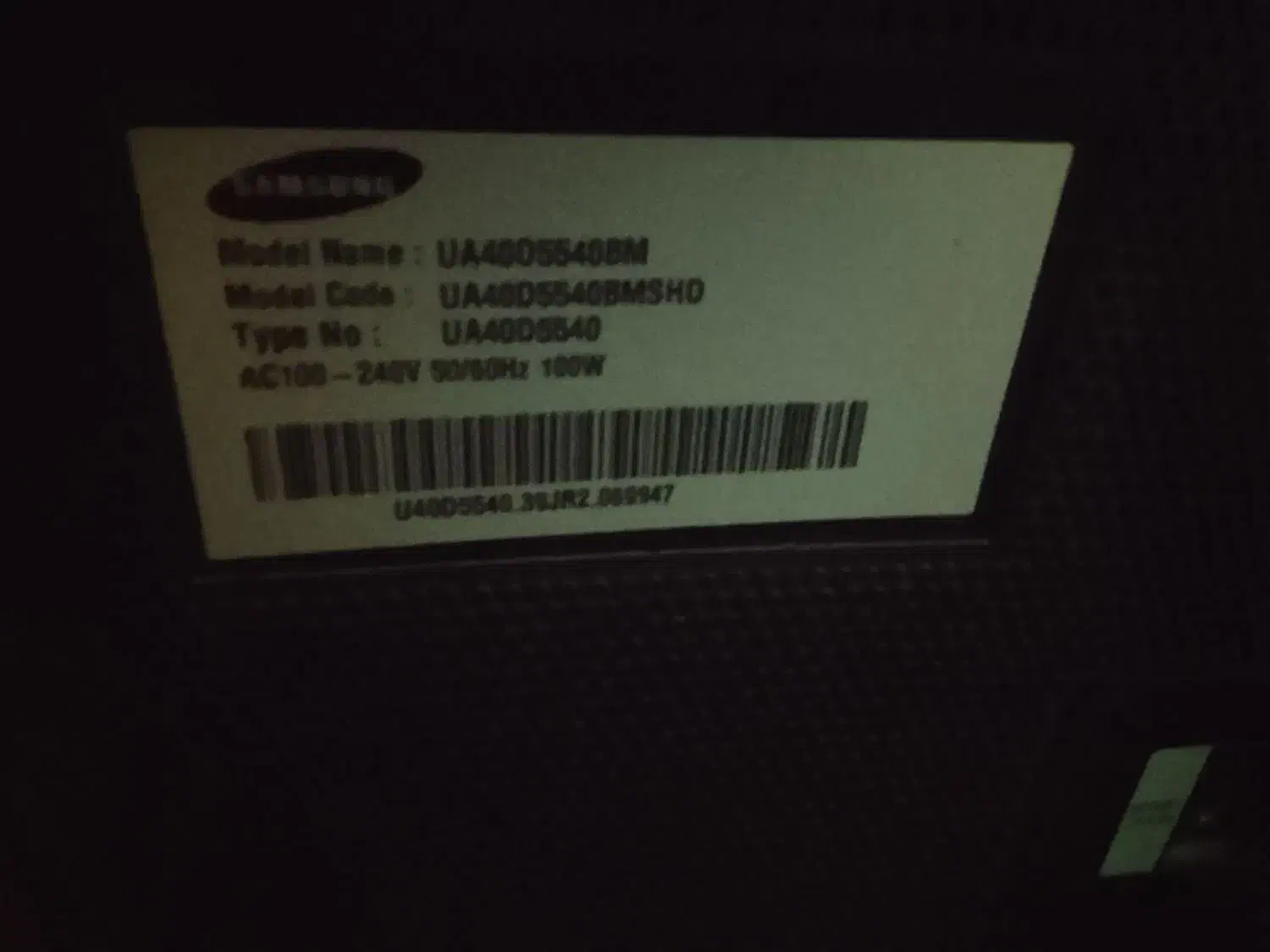 تلوزیون سامسونگ در حد نو|تلویزیون و پروژکتور|کرج, حسن آباد|دیوار