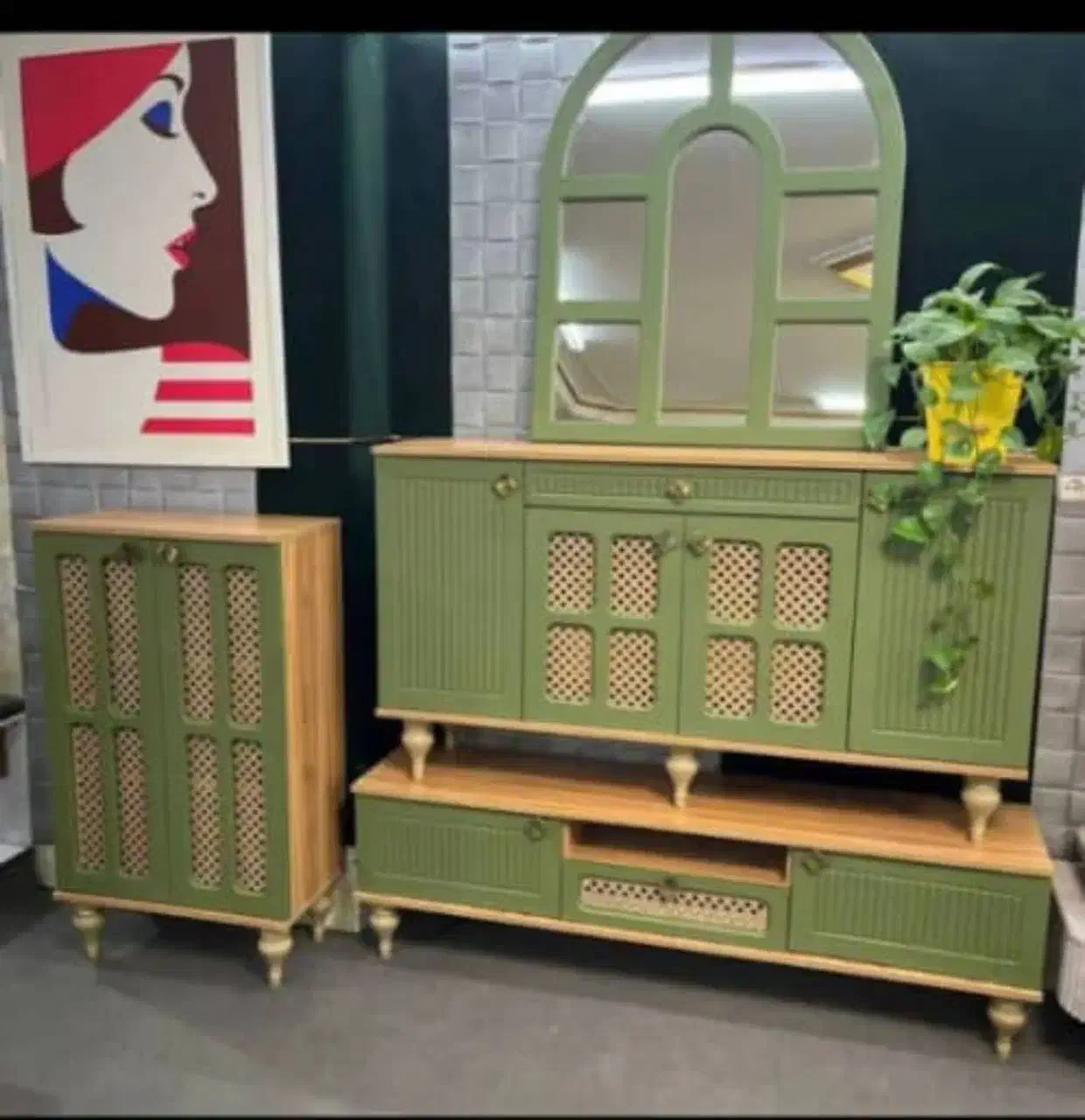 میز تی وی  و آینه کنسول  مدل آروین|میز تلویزیون|چهاردانگه (تهران), |دیوار