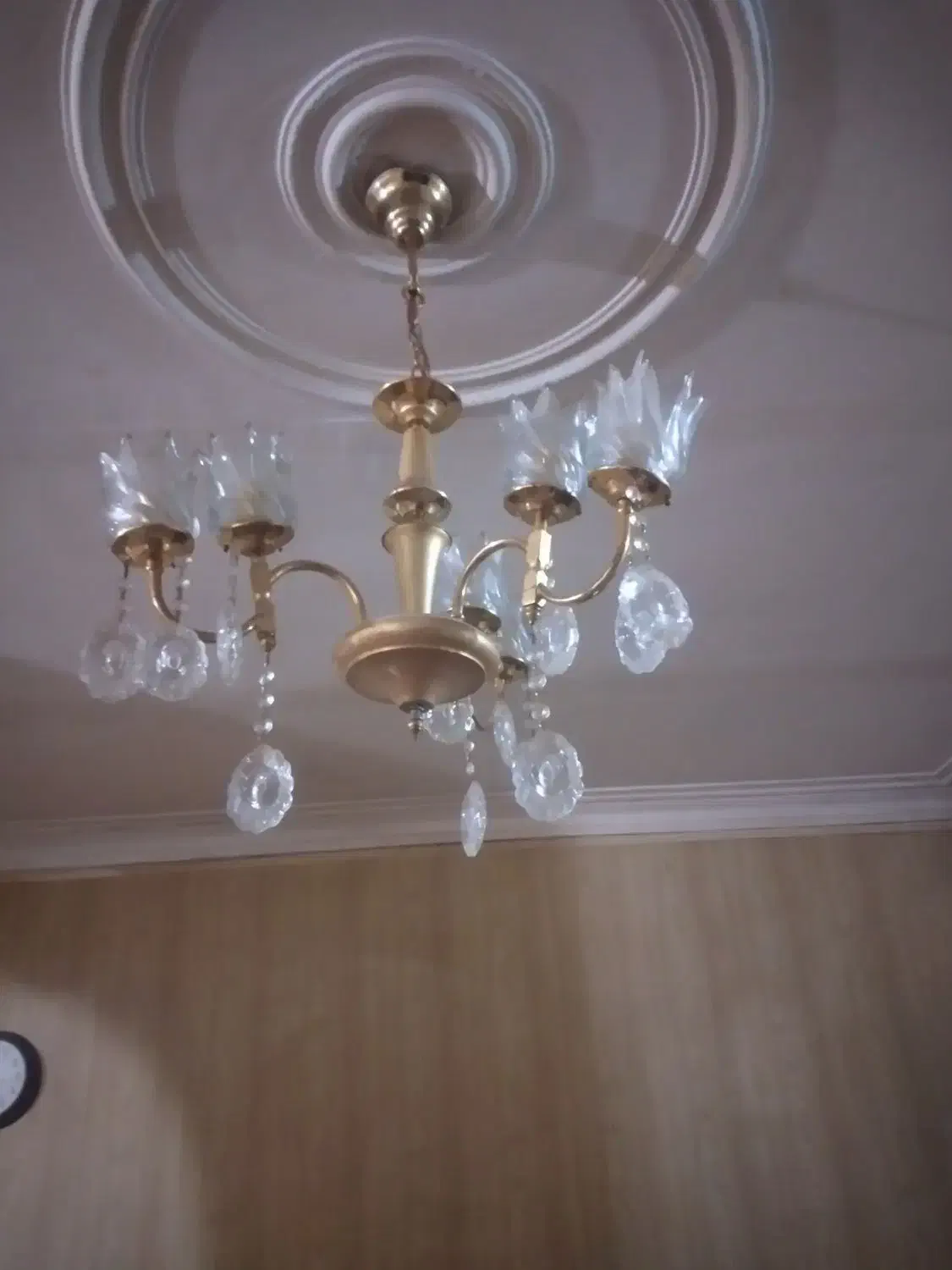 لوستر 6 لامپه|لوستر و چراغ آویز|اردبیل, |دیوار