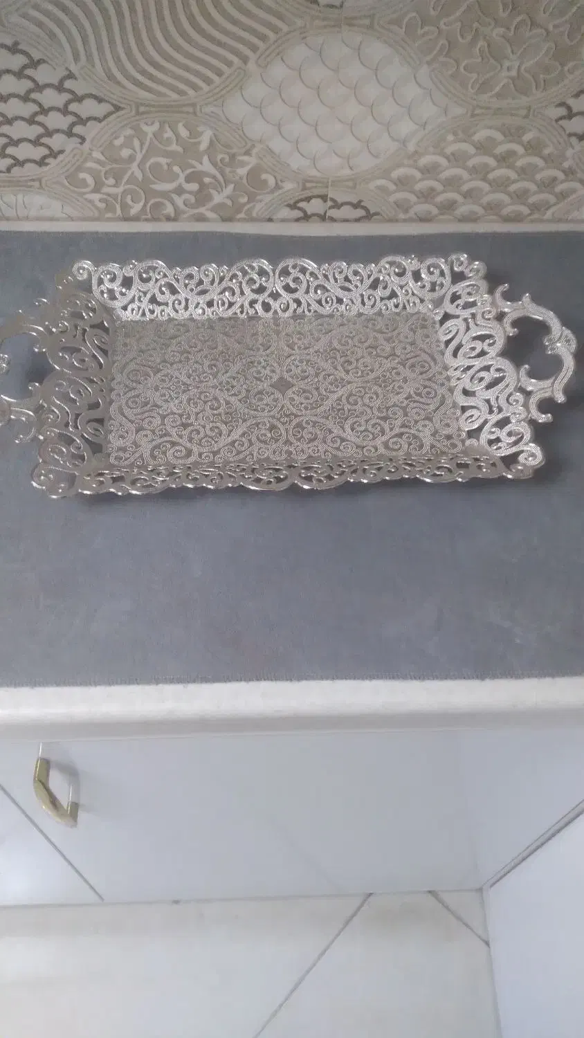 سینی پذیرایی نو|ظروف سرو و پذیرایی|تهران, نیلوفر|دیوار