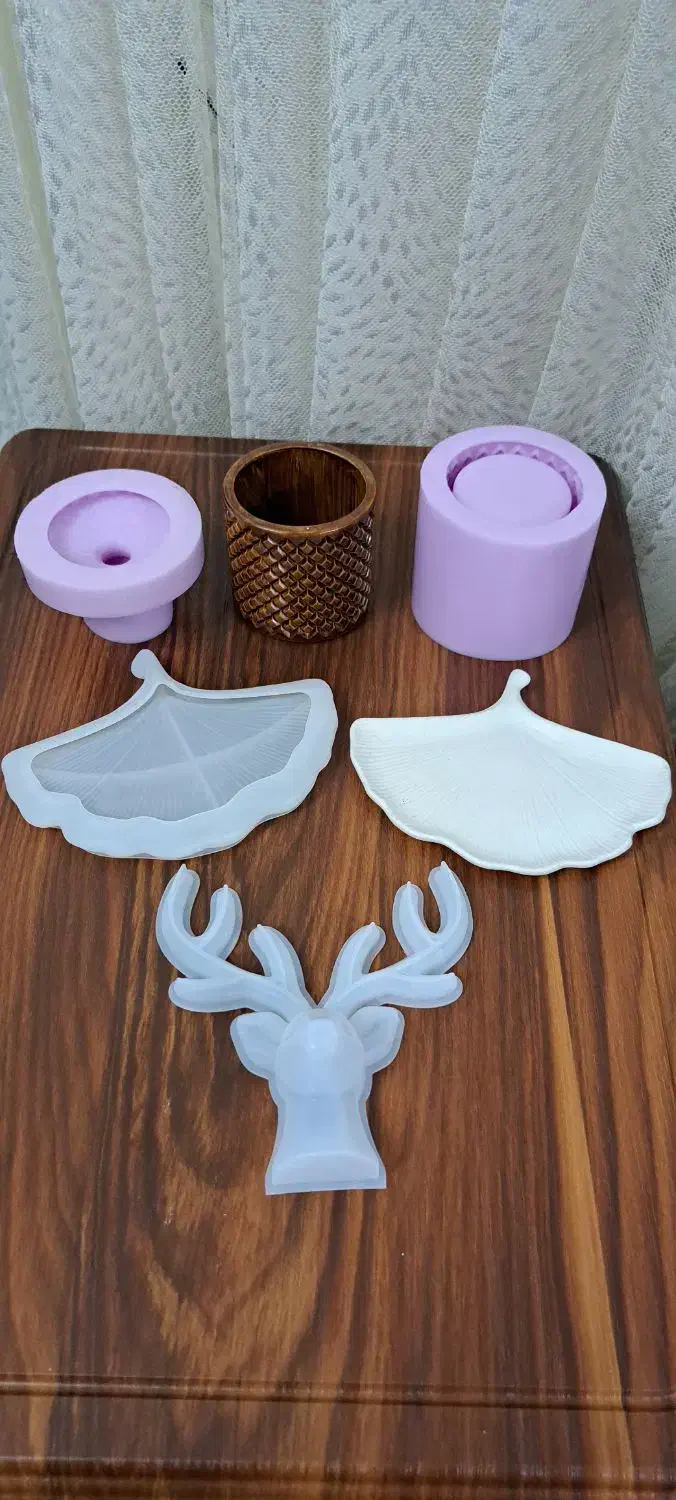 ۱۶ مدل قالبهای سیلیکونی در حد نو|صنایع دستی و سایر لوازم تزئینی|آمل, |دیوار