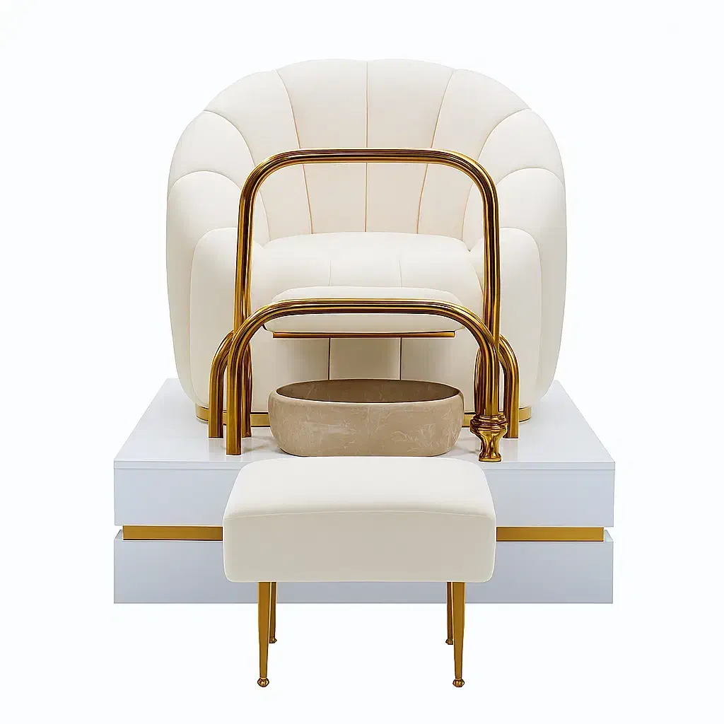 پایه‌ی سشوار//ست پدیکورصدف/صندلی اصلاح مدل کلاسیک|آرایشگاه و سالن‌های زیبایی|سنندج, |دیوار