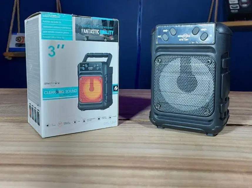 اسپیکر بلوتوثی 3 اینچ تک باند برند Gts تک وعمده|پخشکننده همراه|شیراز, تحویلی|دیوار