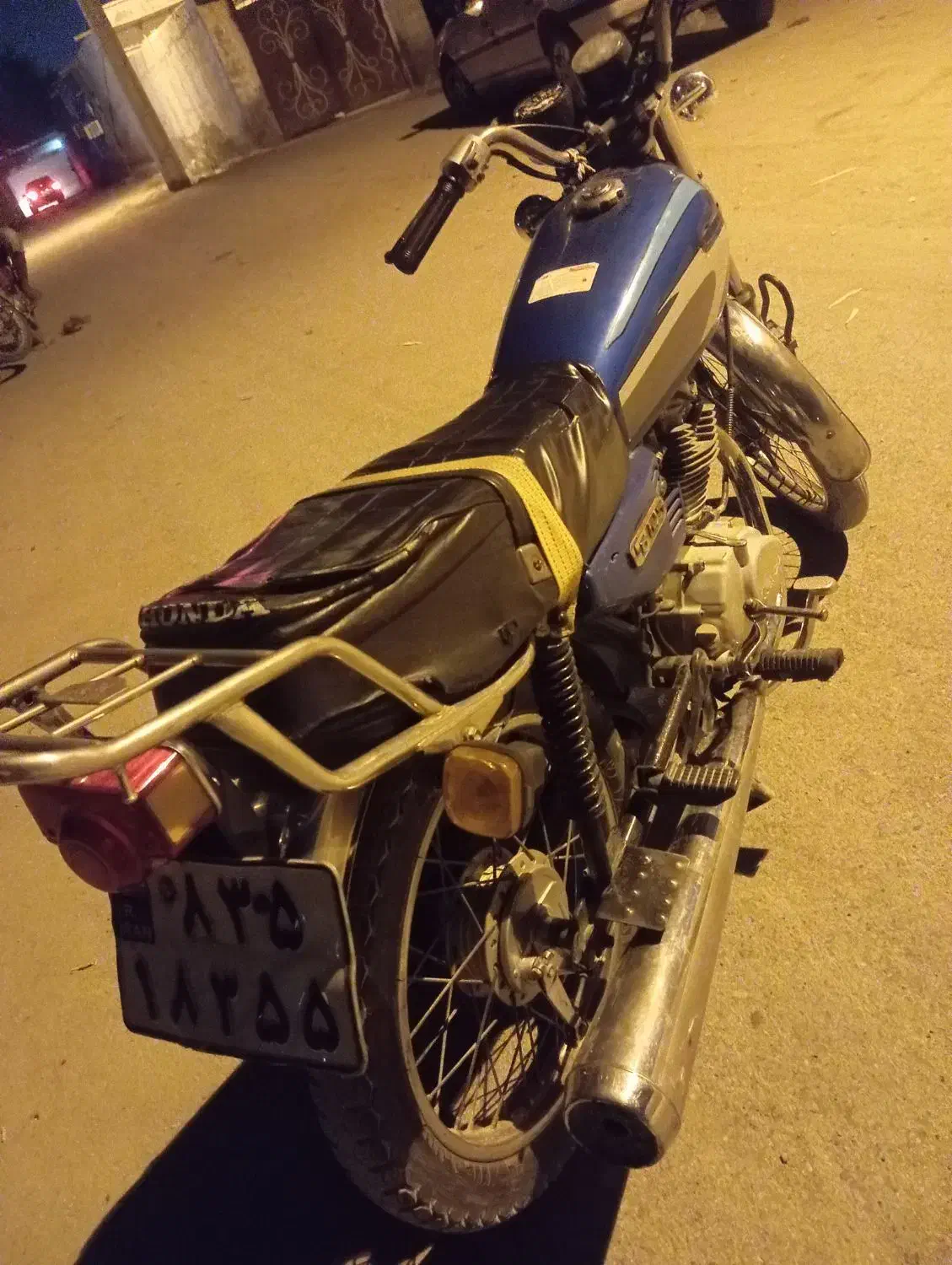 موتور 125سالم با پلاک و کارت|موتورسیکلت|میناب, |دیوار