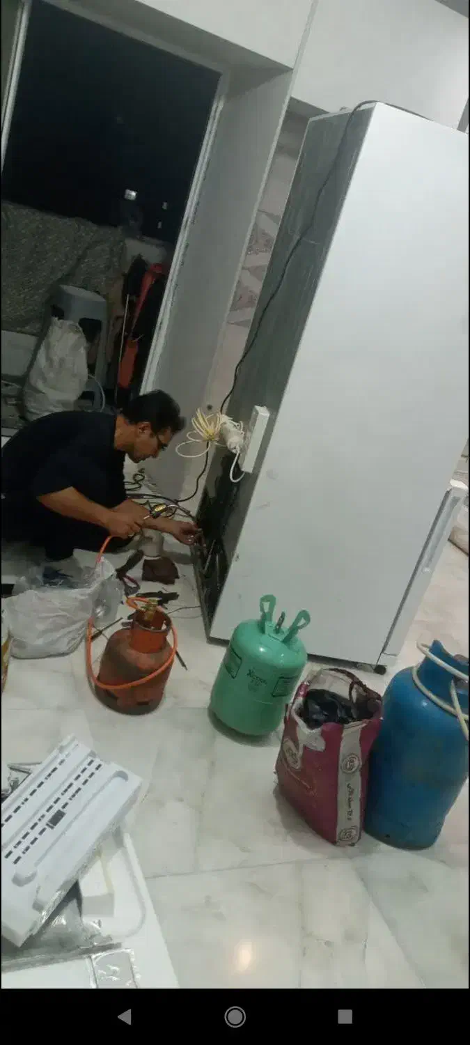 تعمیرات تخصص انواع یخچال.گاز شارژ رنگ نقاشی درب|خدمات پیشه و مهارت|گرگان, |دیوار