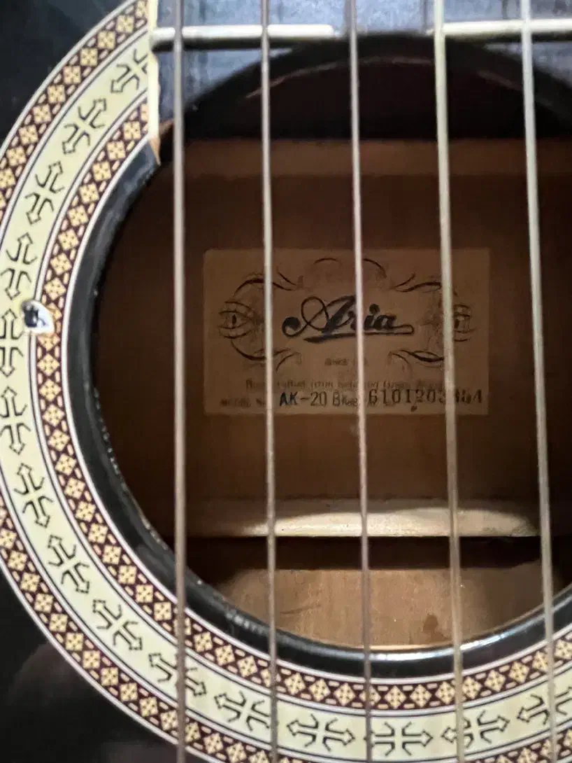 گیتارکلاسیک آریاak20 ژاپن گالری موسیقی آرتیاشهرسبز|گیتار، بیس، امپلیفایر|لاهیجان, انقلاب|دیوار