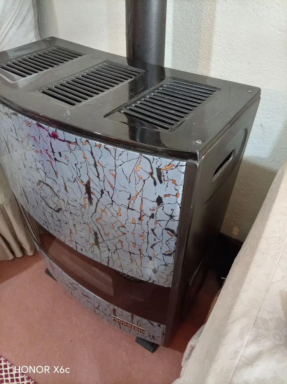 بخاری گازی گدازه|بخاری، هیتر، شومینه|خوی, |دیوار