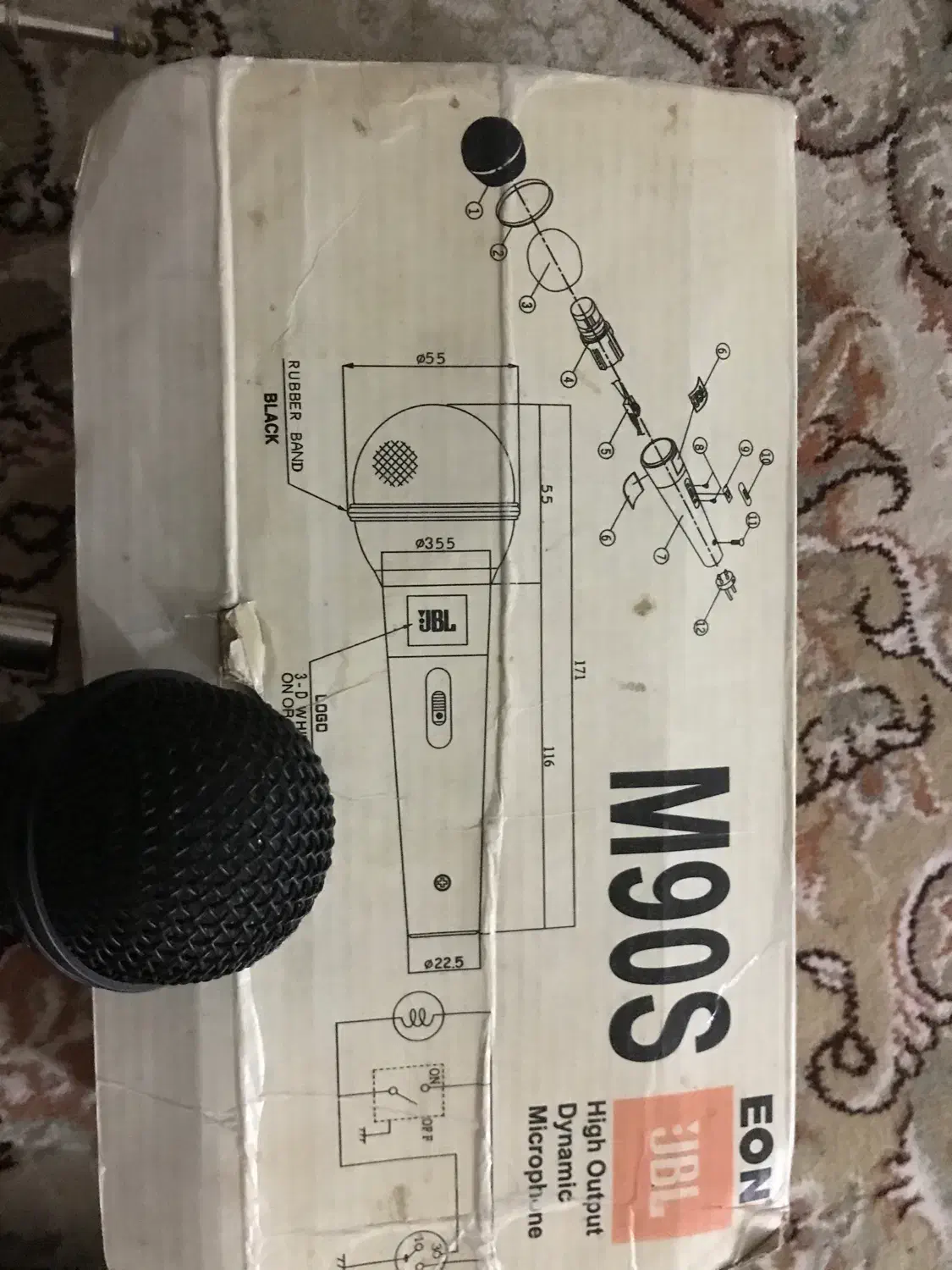 میکروفون جی بی ال|آلات موسیقی|پاکدشت, پاکدشت (مامازند)|دیوار