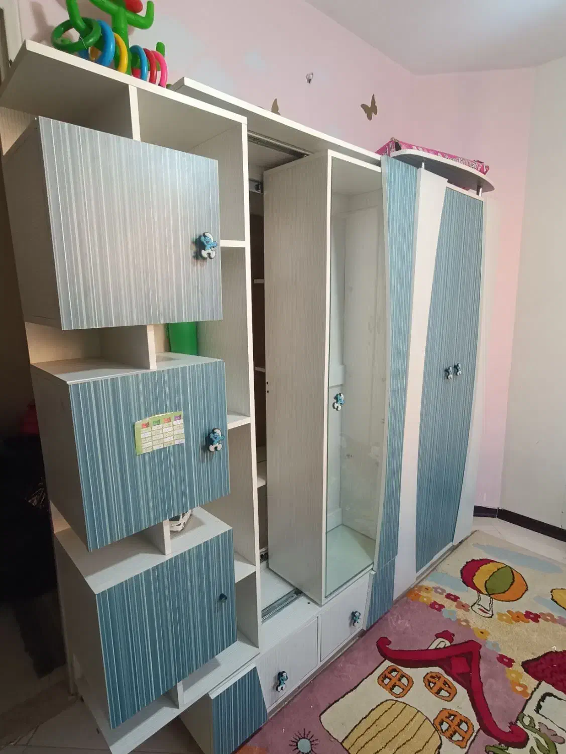 سرویس خواب کامل کودک و نوجوان|تخت و سرویس خواب|تهران, کوهک|دیوار