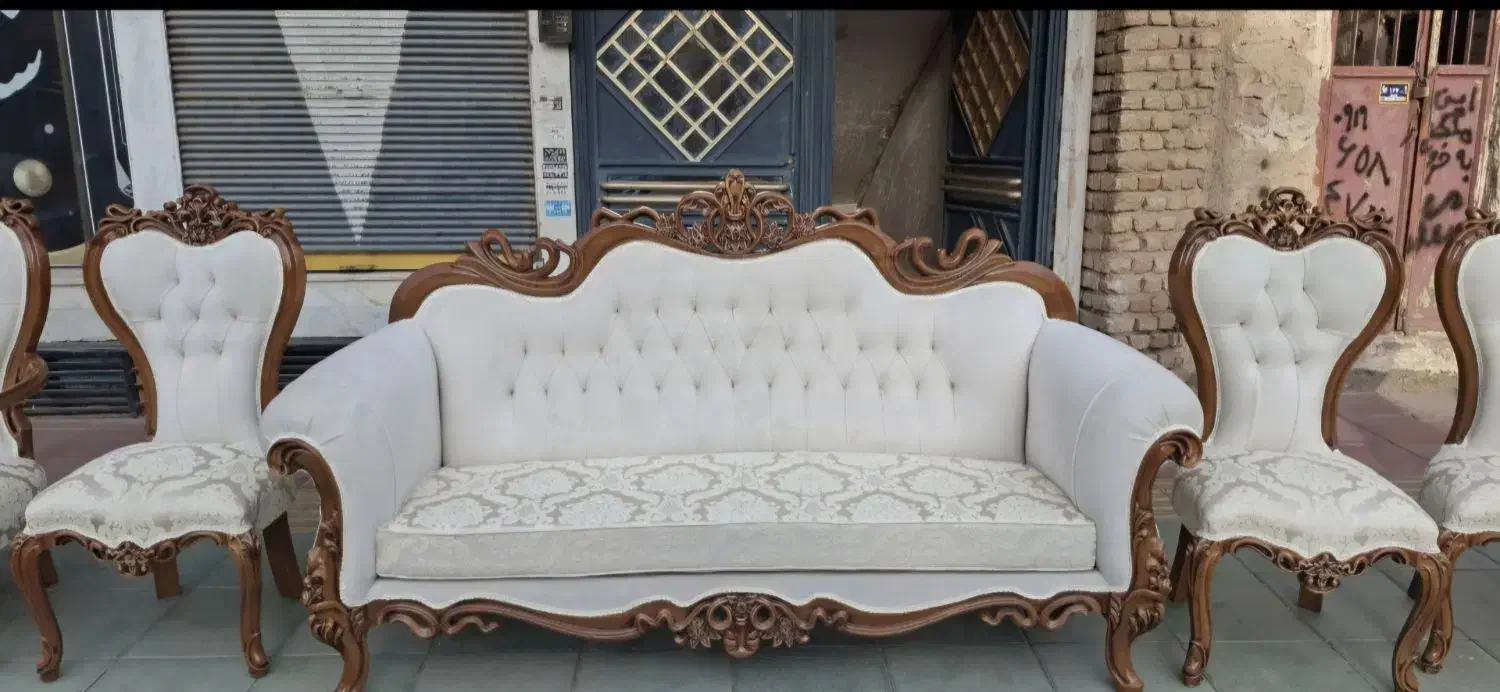 سلطنتی مدل افسون|مبلمان خانگی و میز عسلی|اقبالیه, |دیوار