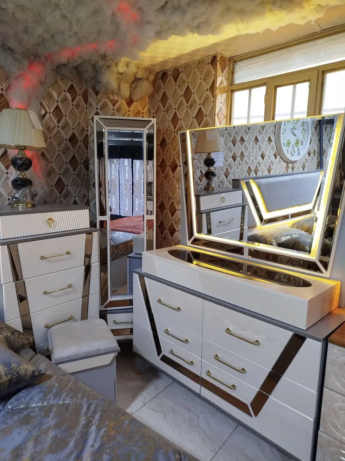 سرویس خواب دو نفره ویدا به قیمت عمده زرکالا|تخت و سرویس خواب|یاسوج, |دیوار