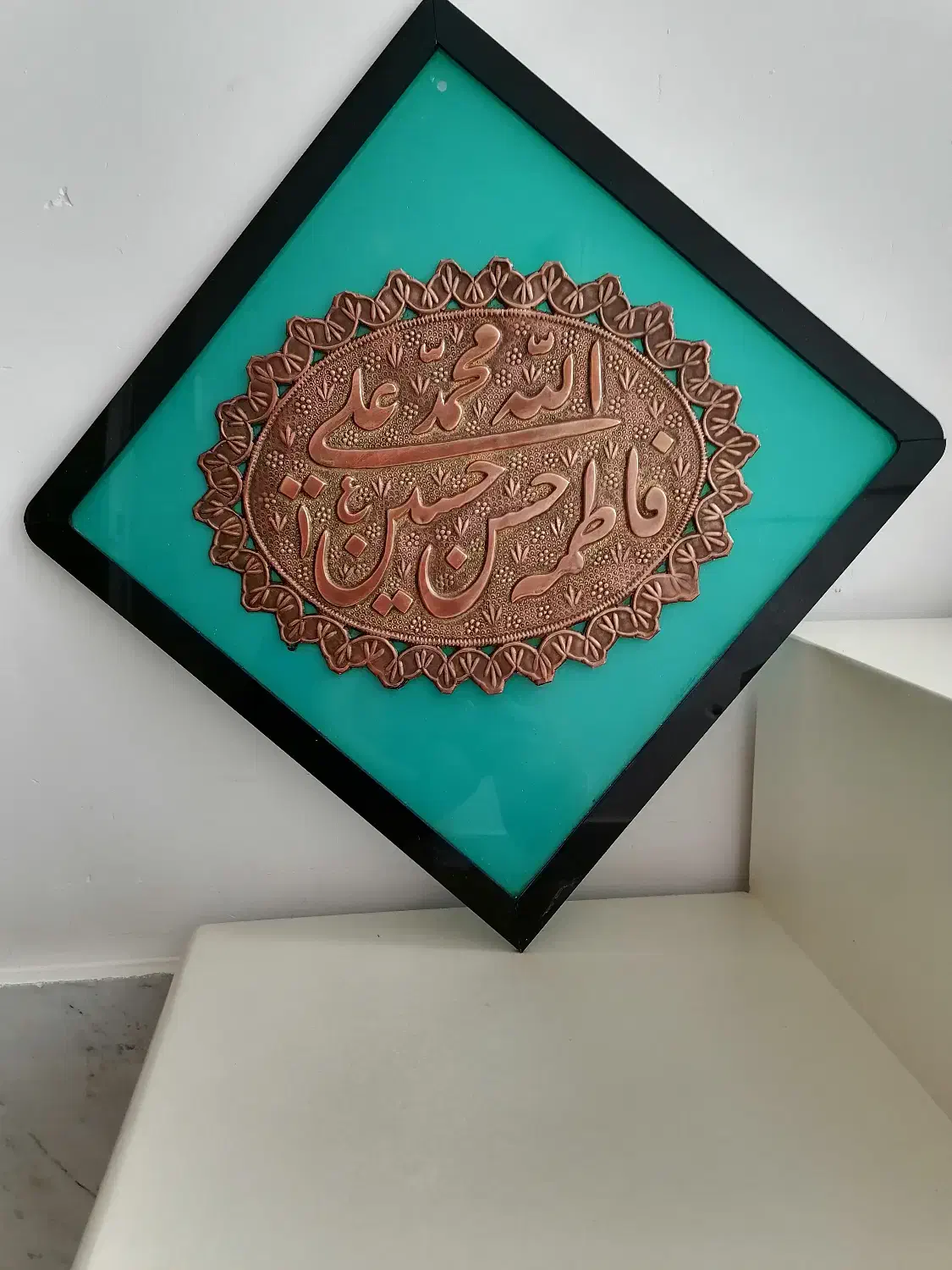 تابلو مسی 5 تن|تابلو، نقاشی، عکس|بردسکن, |دیوار