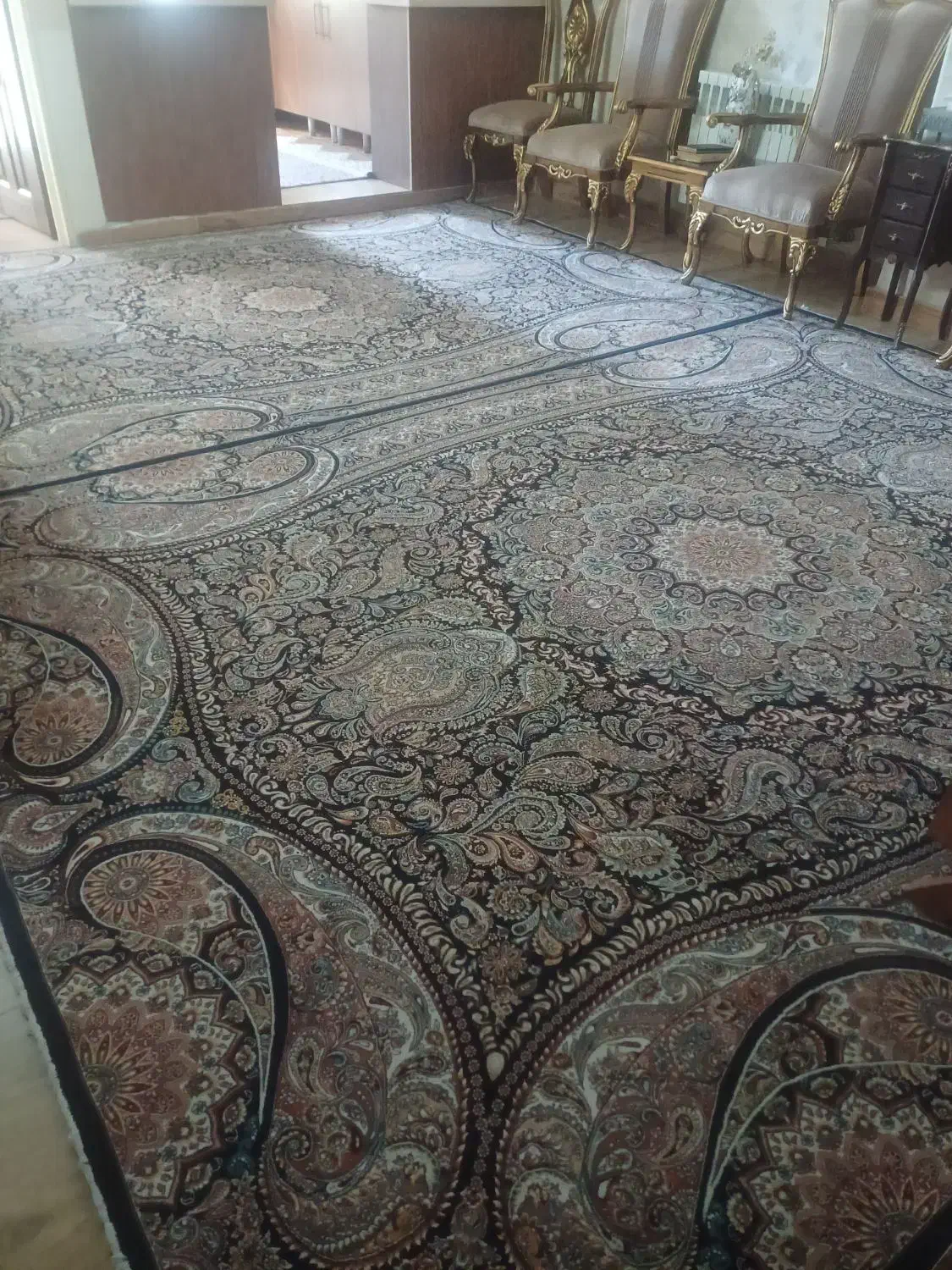 فرش ۹متری ماشینی|فرش|گلستان (تهران), |دیوار